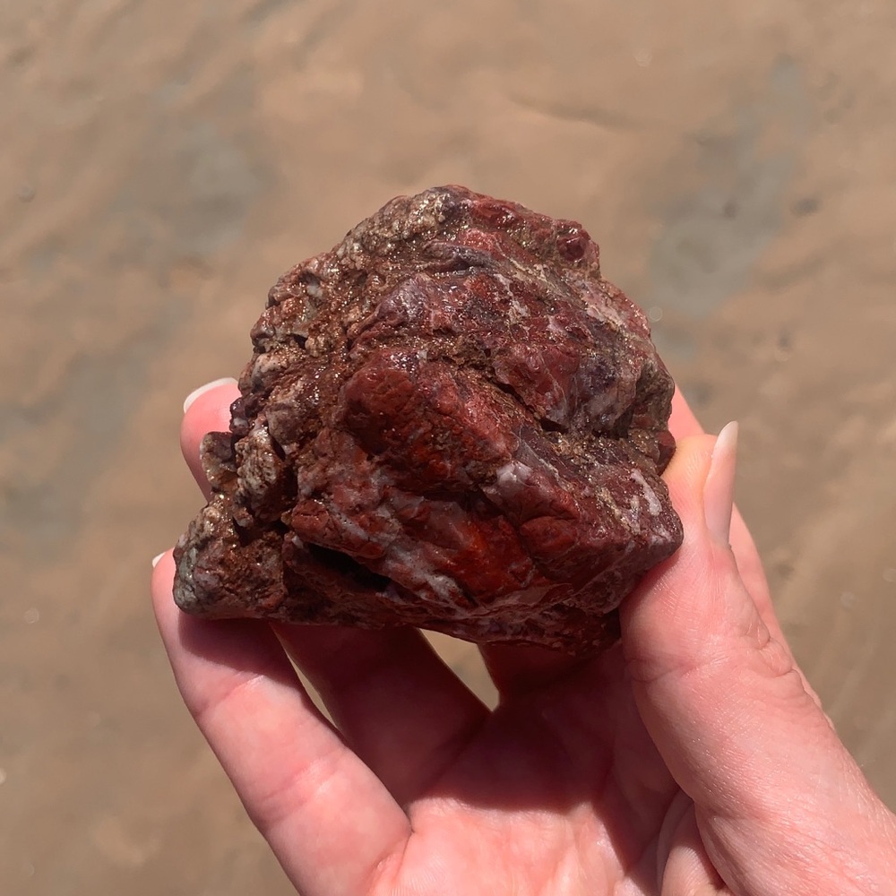 Jasper • Red Jasper Crystal • Arizona Rocks • Natural Rocks & Minerals - Picture 8 of 11